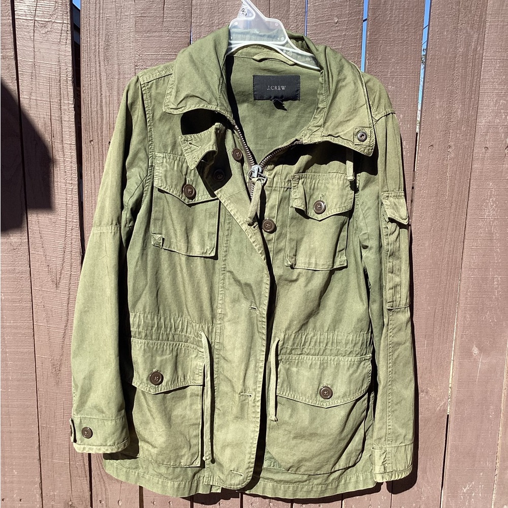 J Crew Utility Jacket Size S